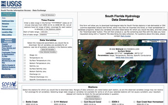 Data Download homepage